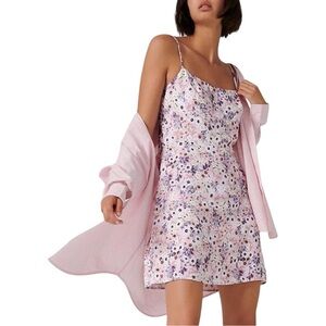 ARITZIA Sunday Best‎ Jackson Dress Spaghetti strap mini dress Powder Pink Small